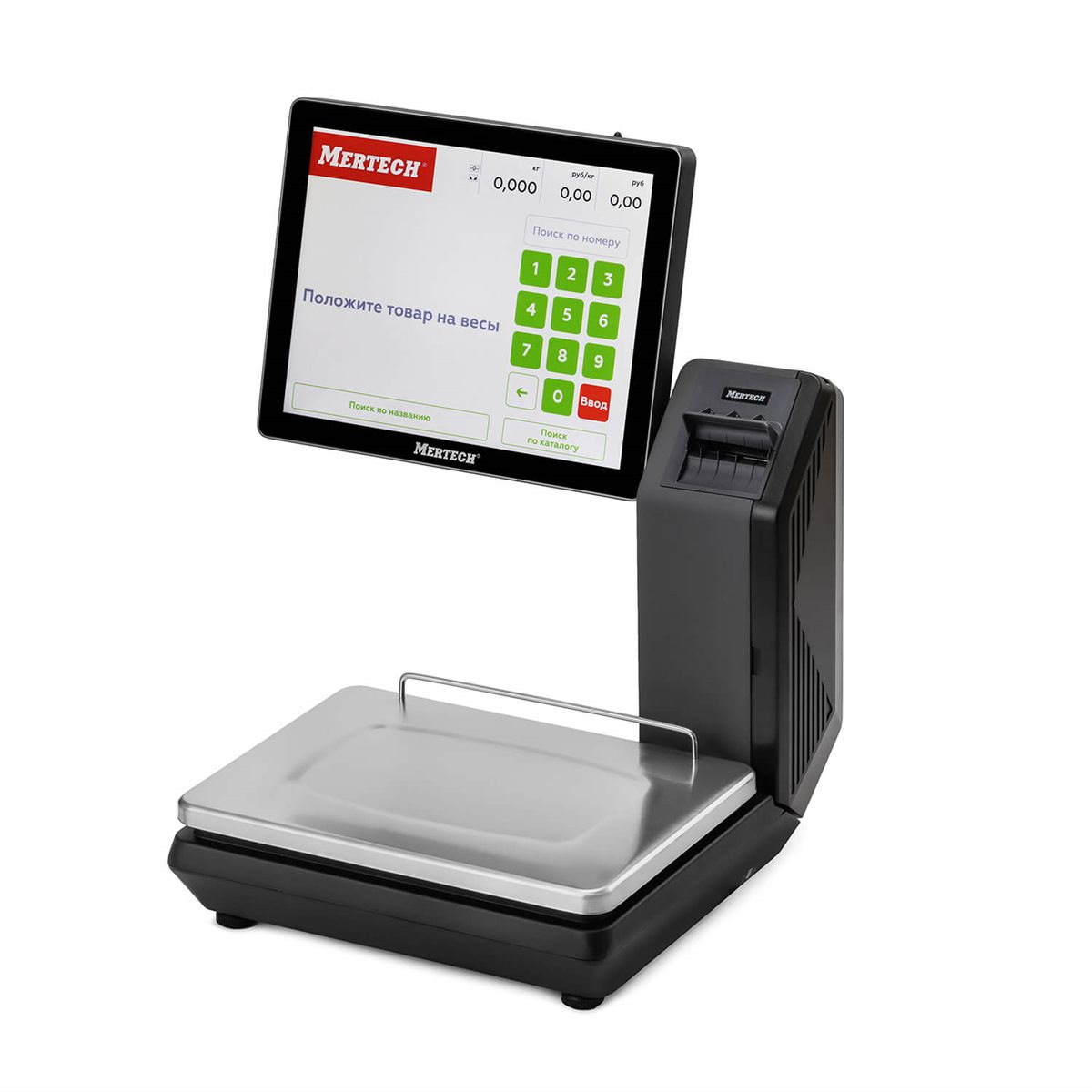 Весы MERTECH M-ER 725 с печатью этикетки